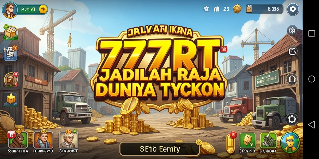 Tampilan gameplay Tycoon yang seru dan interaktif di 777RT.