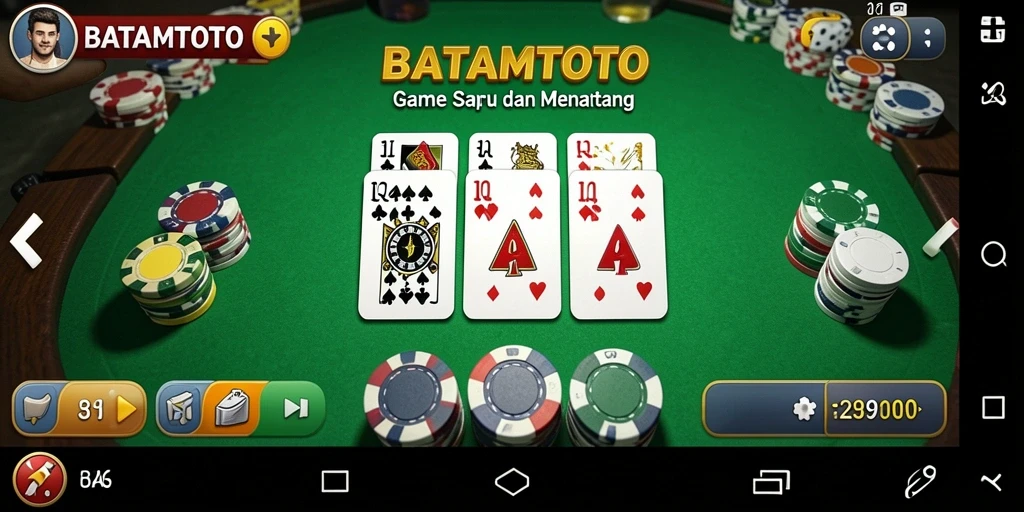 Tampilan gameplay menarik dan interaktif di BATAMTOTO.