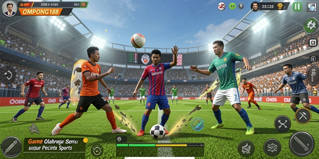 Tampilan gameplay OMPONG188 yang seru dan kompetitif.