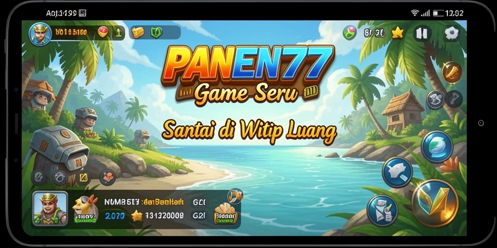 Tampilan gameplay seru dan menantang dari PANEN77.