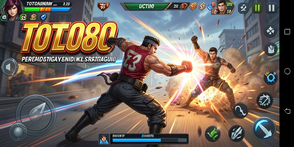 Screenshot TOTO80 menampilkan aksi berkecepatan tinggi dalam permainan Action.