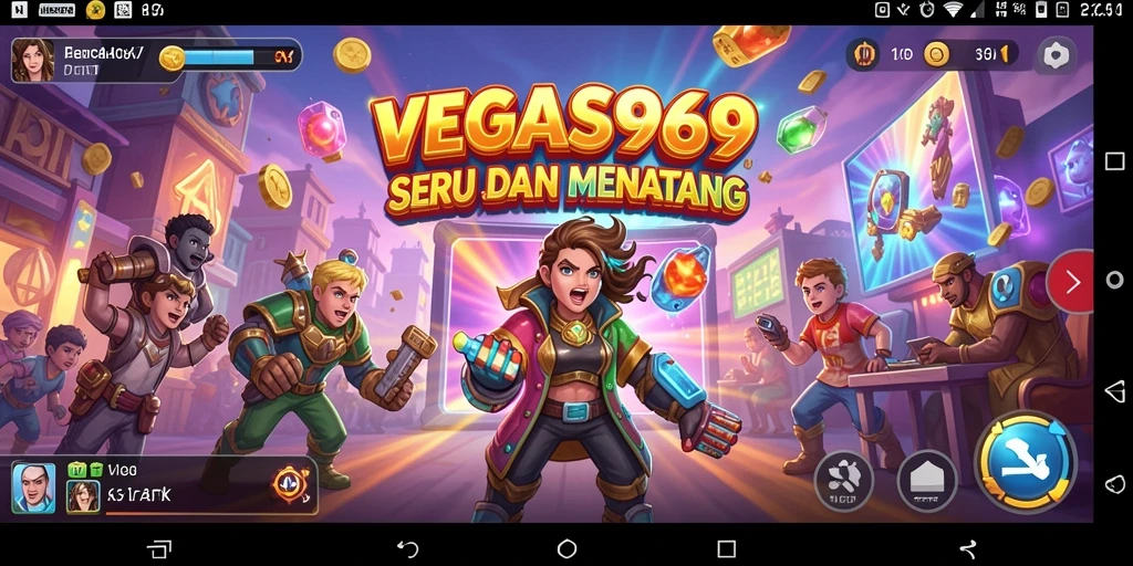 Gameplay seru dari VEGAS969 yang penuh tantangan.